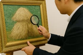 査定を行っている様子