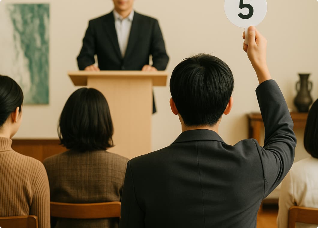 公開オークション