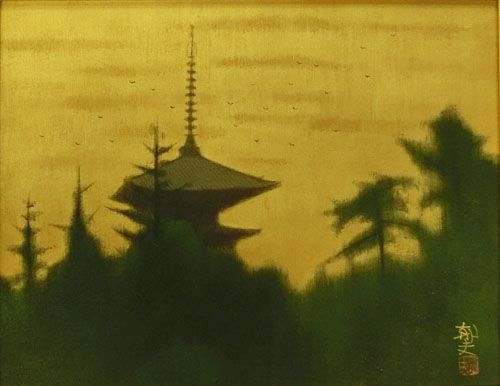 薬師寺の森 | 平山郁夫 買取・作品 | 日本画、絵画高額査定は 薬師寺の森 | 平山郁夫 買取・作品 | 日本画、絵画高額査定は