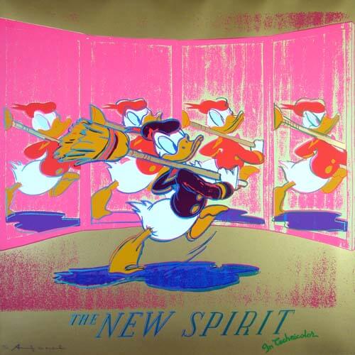 ニュースピリット（ドナルドダック）「広告」：THE NEW SPIRIT