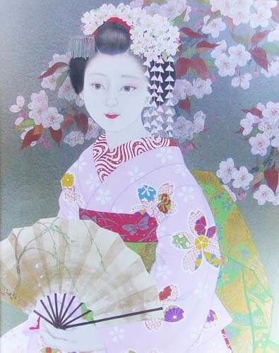 柳桜舞妓 | 森田りえ子 買取・作品 | 日本画、絵画高額査定はアート