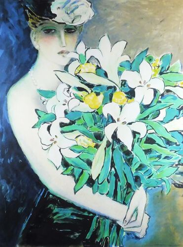 ユリ | ジャン・ピエール・カシニョール 買取・作品 | 洋画、絵画高額 