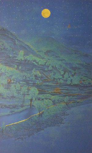 山河月光 | 福王寺一彦 買取・作品 | 日本画、絵画高額査定はアート