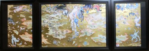 WORLD MAP(S) | 天野喜孝 買取・作品 | インテリアアート、絵画高額 
