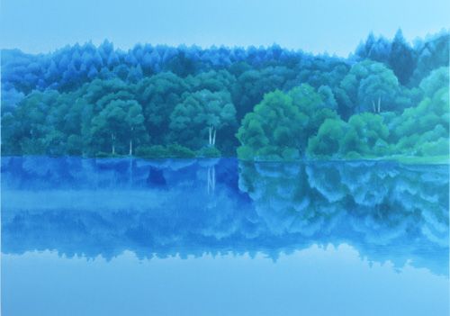 緑映 | 東山魁夷 買取・作品 | 日本画、絵画高額査定はアート買取協会