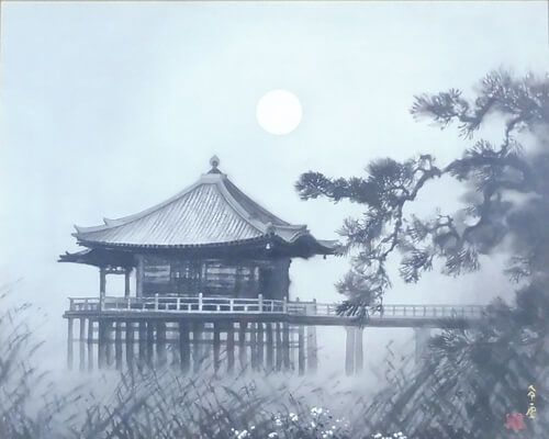 月下浮御堂