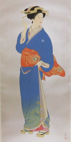 天保歌妓 | 上村松園 買取・作品 | 掛軸、日本画、絵画高額査定