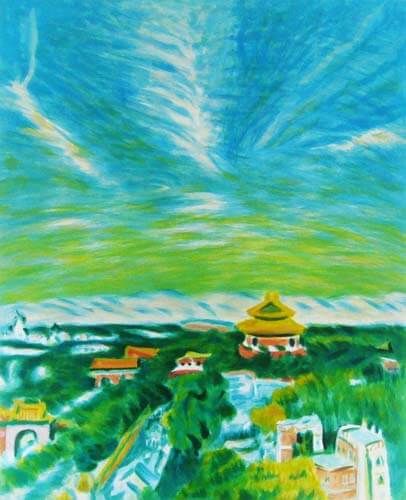 北京秋天 | 梅原龍三郎 買取・作品 | 洋画、絵画高額査定はアート買取協会