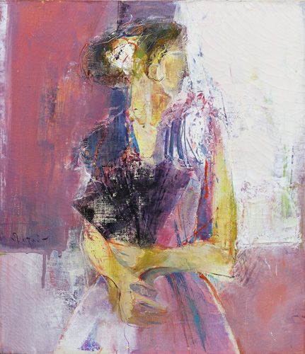 スペインの女 | 島田章三 買取・作品 | 洋画、絵画高額査定はアート