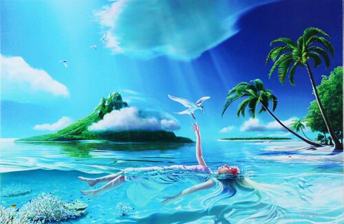 KAGAYA トランキュリティー トランキュリティー 絵画 トランキュリ