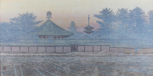 斑鳩初冬（大和四題） | 吉田善彦 買取・作品 | 日本画、絵画高額査定