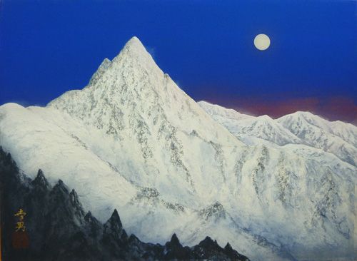 月光の槍 | 遠山幸男 買取・作品 | 日本画、絵画高額査定はアート買取協会