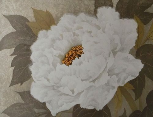 白い牡丹 | 小泉淳作 買取・作品 | 日本画、絵画高額査定は