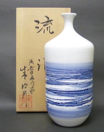 流水 | 藤井朱明 買取・作品 | 陶磁器（陶器・磁器）高額査定はアート