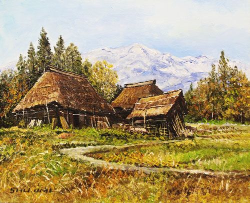 信州民家 | 尾身周三 買取・作品 | 洋画、絵画高額査定はアート買取協会