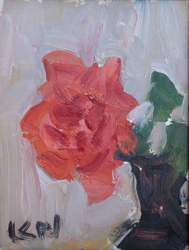 バラ | 原勝四郎 買取・作品 | 洋画、絵画高額査定はアート買取協会