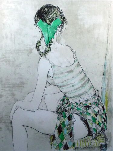 道化の衣装を着た踊り子 | ジャン・ジャンセン 買取・作品 | 洋画