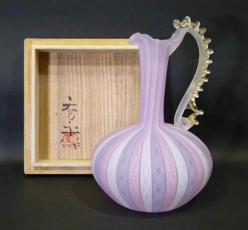 手吹ヴェニス一輪 | 藤田喬平 買取・作品 | 工芸品高額査定はアート