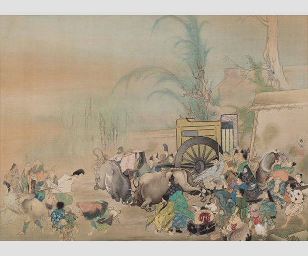 近代日本画の発展に尽くした画家　菱田春草