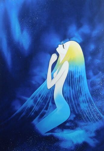 テレサの祈り | 松本零士 買取・作品 | インテリアアート、絵画高額