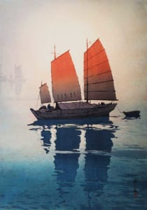瀬戸内海集「帆船 朝」