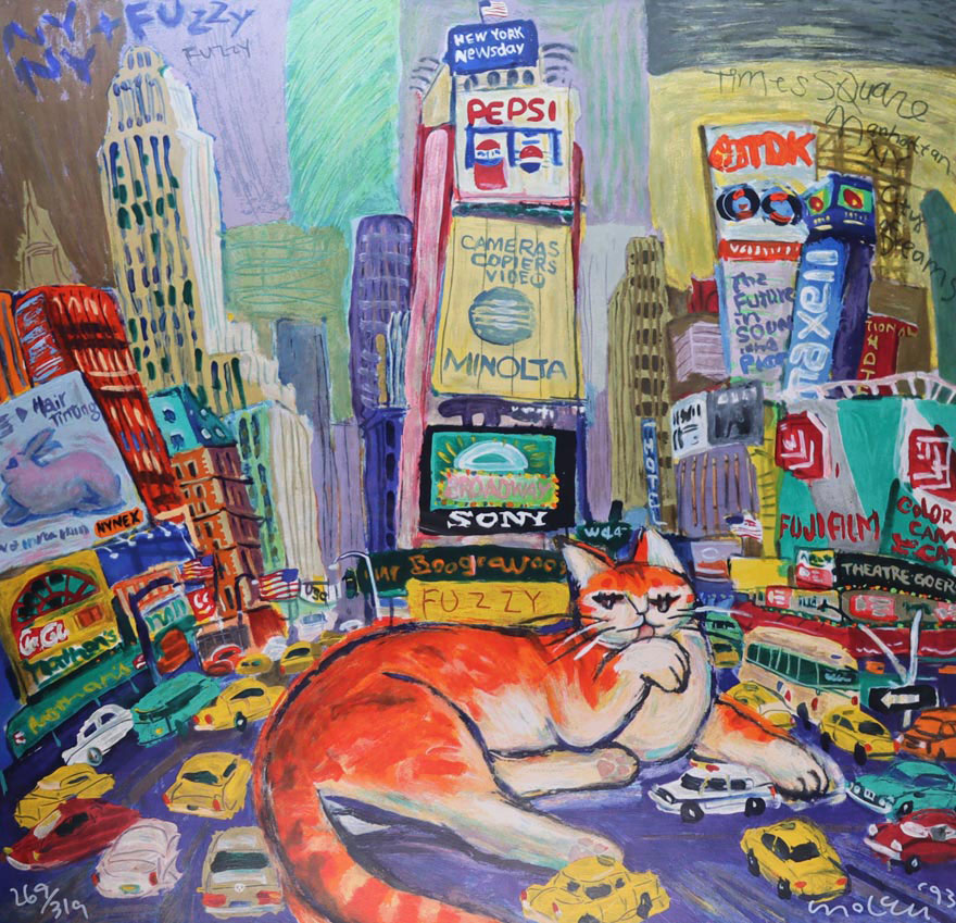 ニューヨーク・ニューヨーク・キャット | マイケル・ルー 買取・作品