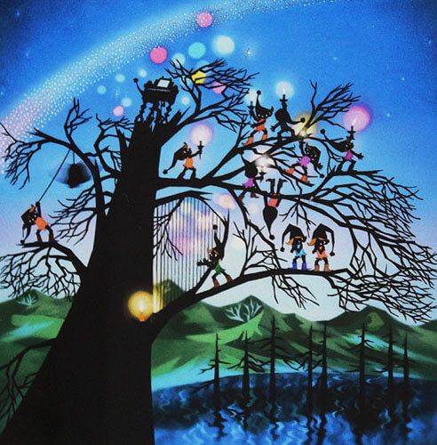 藤城清治 大きな約束 レフグラフ