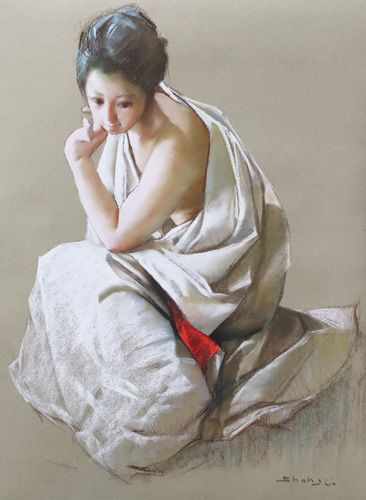 裸婦Ⅰ | 上尚司 買取・作品 | 洋画、絵画高額査定はアート買取協会