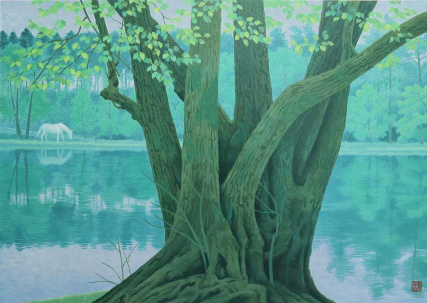 若葉の季節 | 東山魁夷 買取・作品 | 日本画、絵画高額査定はアート