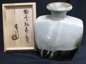 【最終価格です！】濱田庄司 水差し 金継ぎ補修あり 民藝 陶器 工芸品 箱なし 最終価格です！】濱田庄司 水差し 金継ぎ補修あり 民藝 陶器