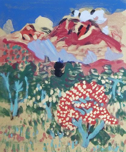 浅間山 | 梅原龍三郎 買取・作品 | 洋画、絵画高額査定はアート