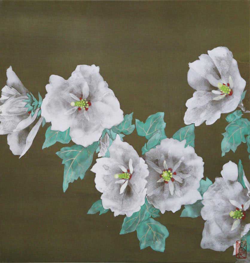 夏日 | 吉川優 買取・作品 | 日本画、絵画高額査定はアート買取協会