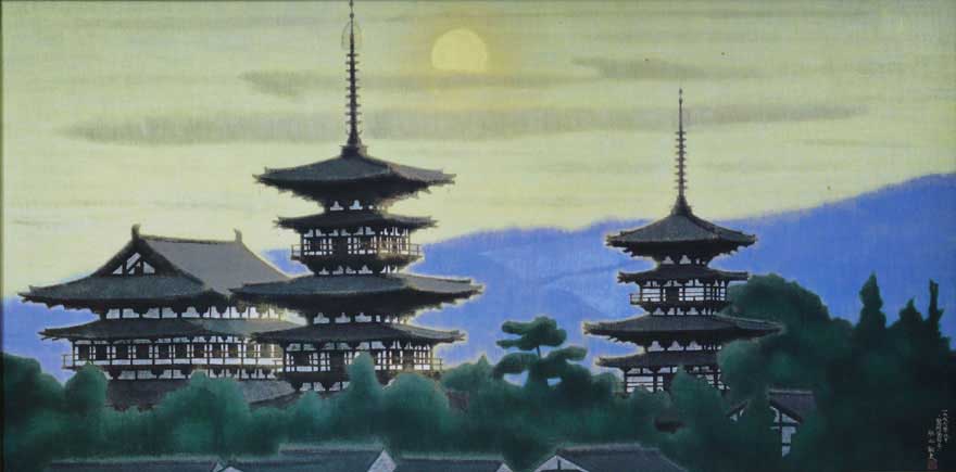 黎明薬師寺 | 平山郁夫 買取・作品 | 日本画、絵画高額査定はアート