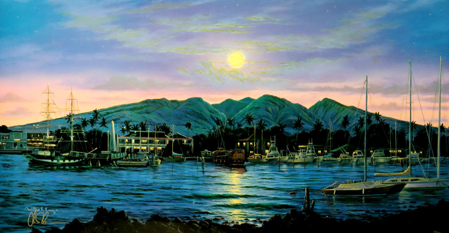 ホーム・ポートⅡ | クリスチャン・リース・ラッセン 買取・作品