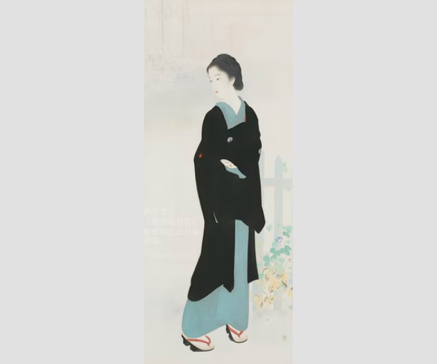 移りゆく時代の中で人々の生活を描く 鏑木清方