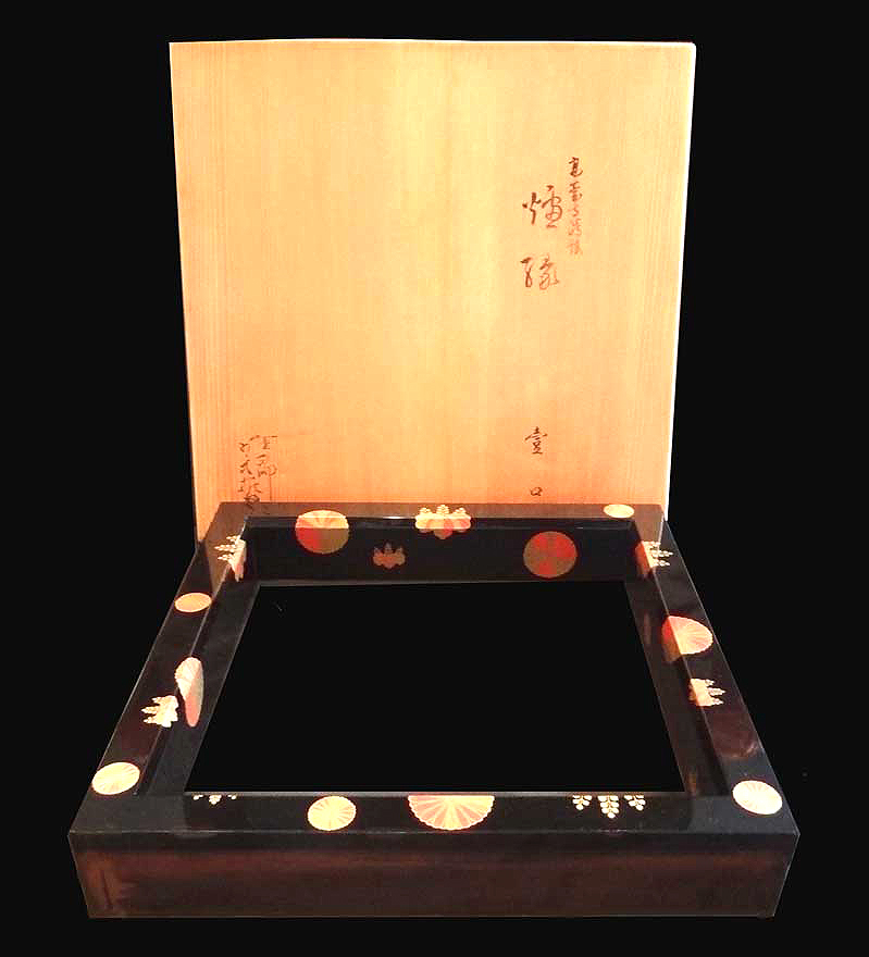 炉縁 茶道具 祐哲 高台寺蒔絵 炉縁 茶道具 祐哲 高台寺蒔絵 - メルカリ