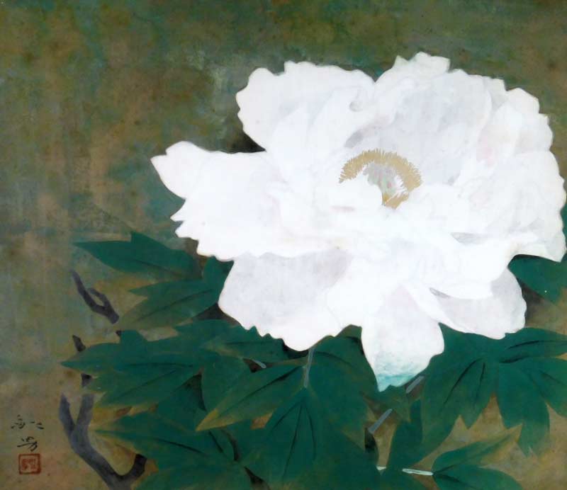 牡丹 | 松尾敏男 買取・作品 | 日本画、絵画高額査定はアート