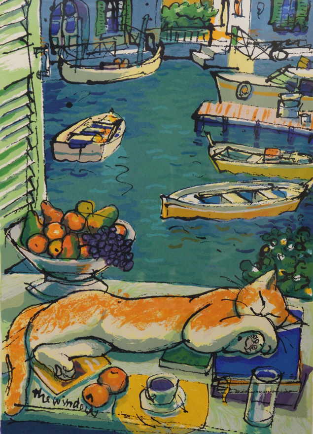 ウインドー | マイケル・ルー 買取・作品 | インテリアアート、絵画
