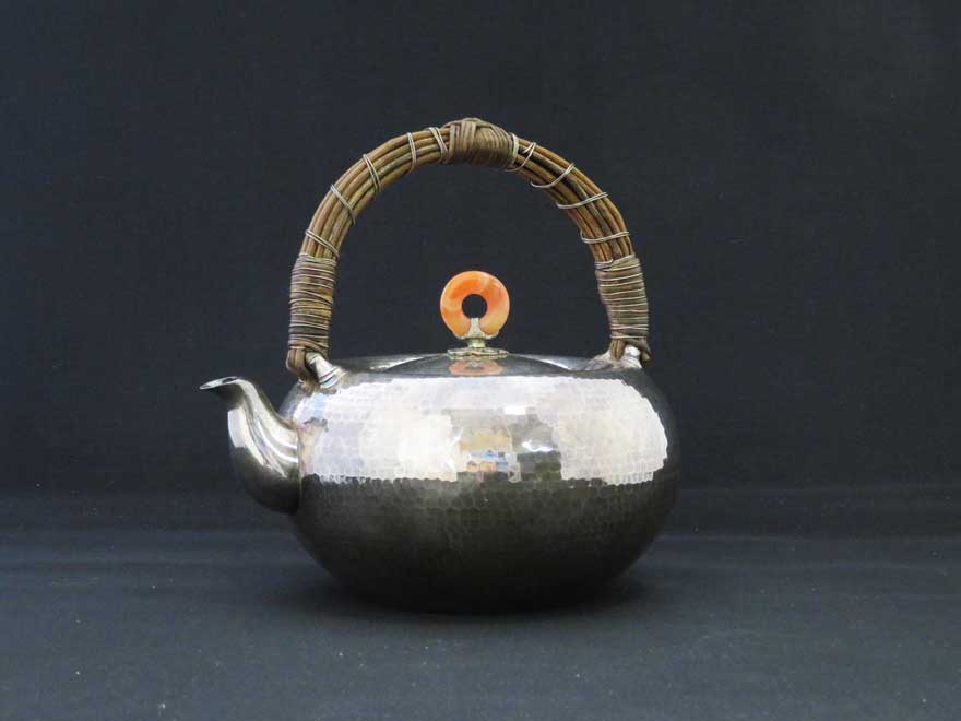 銀瓶（純銀・419.6g） | その他 鉄瓶・銀瓶 買取・作品 | 茶道具、銀