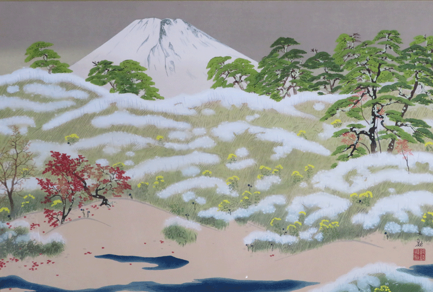 霊峰四趣秋 | 横山大観 買取・作品 | 日本画、絵画高額査定はアート