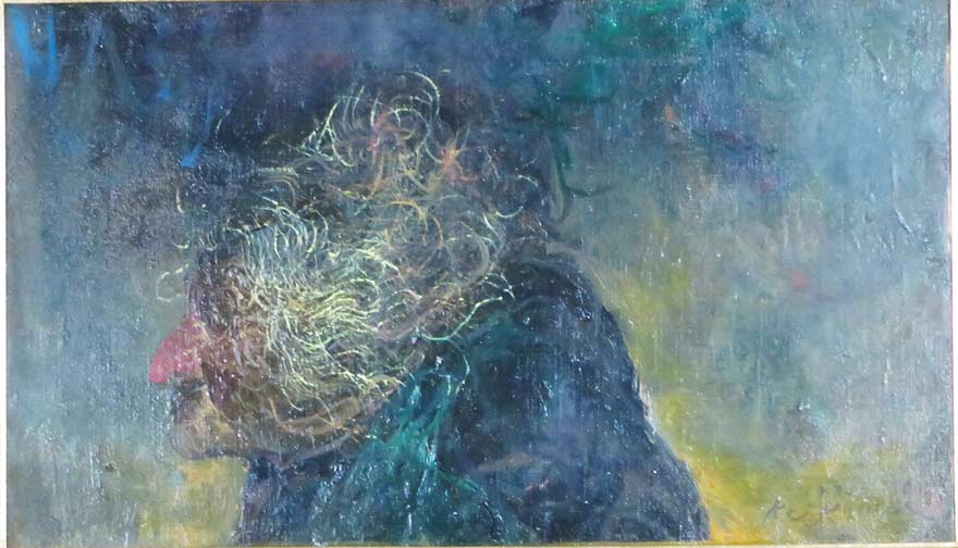 おばあさん | 鴨居玲 買取・作品 | 洋画、絵画高額査定はアート