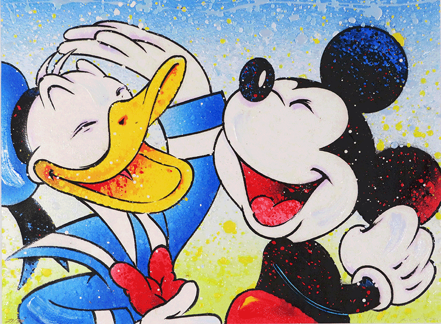 ラッフィング ハッピリー | デビッド・ウィラードソン 買取・作品