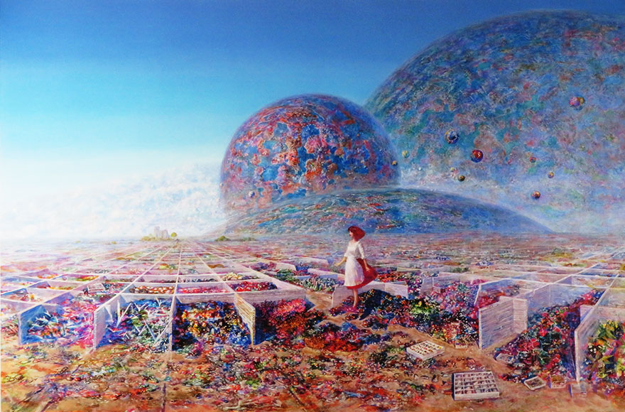 世界は私のコレクション | 井上直久 買取・作品 | インテリアアート