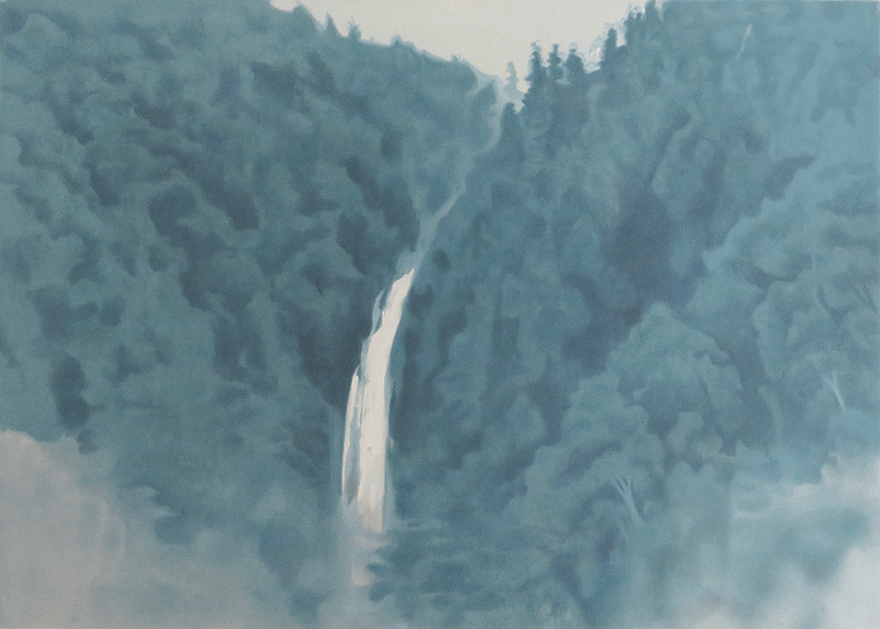 滝の音：「海と山」より | 東山魁夷 買取・作品 | 日本画、絵画高額