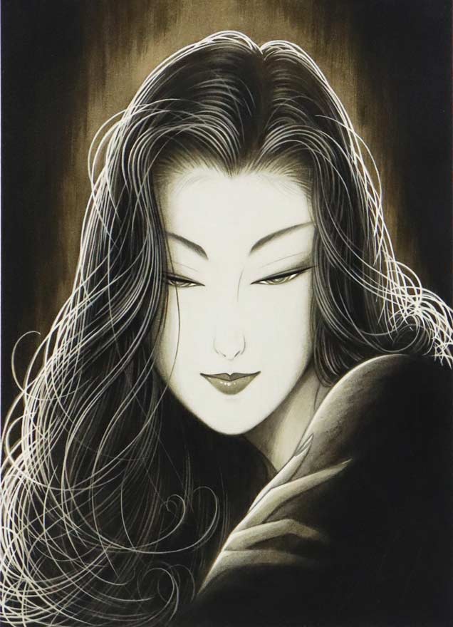 激レア作品　シャイニンググリーン　鶴田一郎　木製額装　アートマット　アクリル板付 グリーン | 鶴田一郎アートストア ICHIRO TSURUTA official art