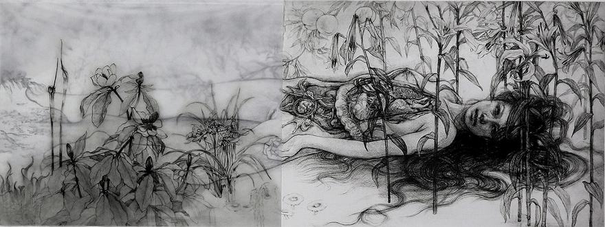 松井冬子　版画 Fuyuko Matsui 松井冬子