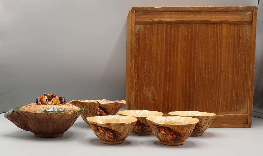 好川恒方「水月焼 煎茶器揃」 | その他 茶道具 等 買取・作品 | 陶磁器