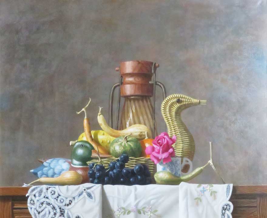 おもちゃ南瓜 | 岩戸敏彦 買取・作品 | 洋画、絵画高額査定はアート