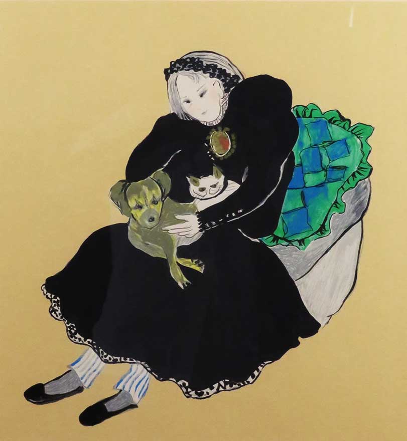 フジコ・ヘミング リトグラフ絵画
