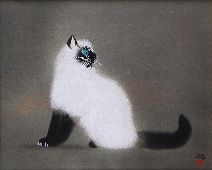 猫 | 加山又造 買取・作品 | 日本画、絵画高額査定はアート買取協会